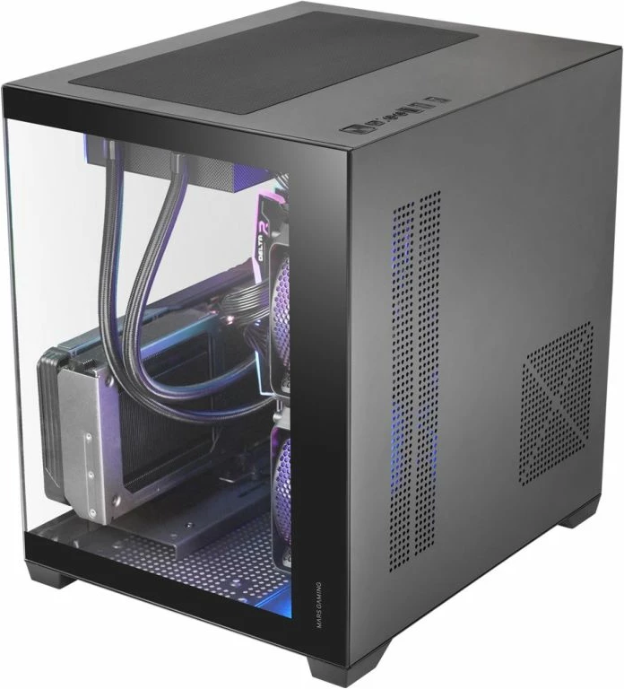 Kasë PC TACENS MARS MC-VIEW3, e zezë