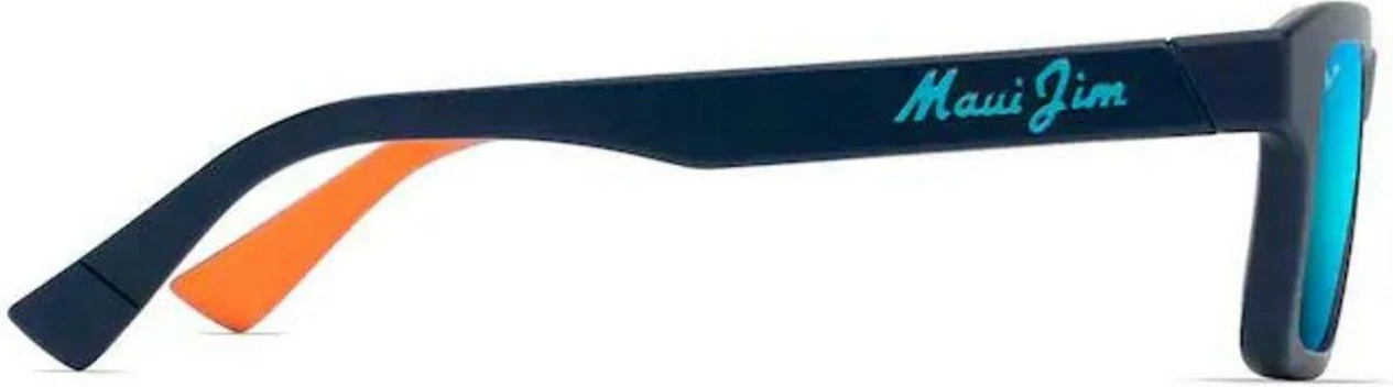Syze dielli për meshkuj Maui Jim KAHIKO MJ0635S-004 B635-03, blu e errët [Ngjyra: 53]