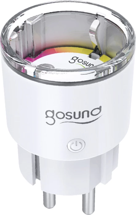 Prizë smart WiFi Gosund EP2-MT, Matter, monitorim energjie, 2.4GHz, 10A, e bardhë, set 1 copë