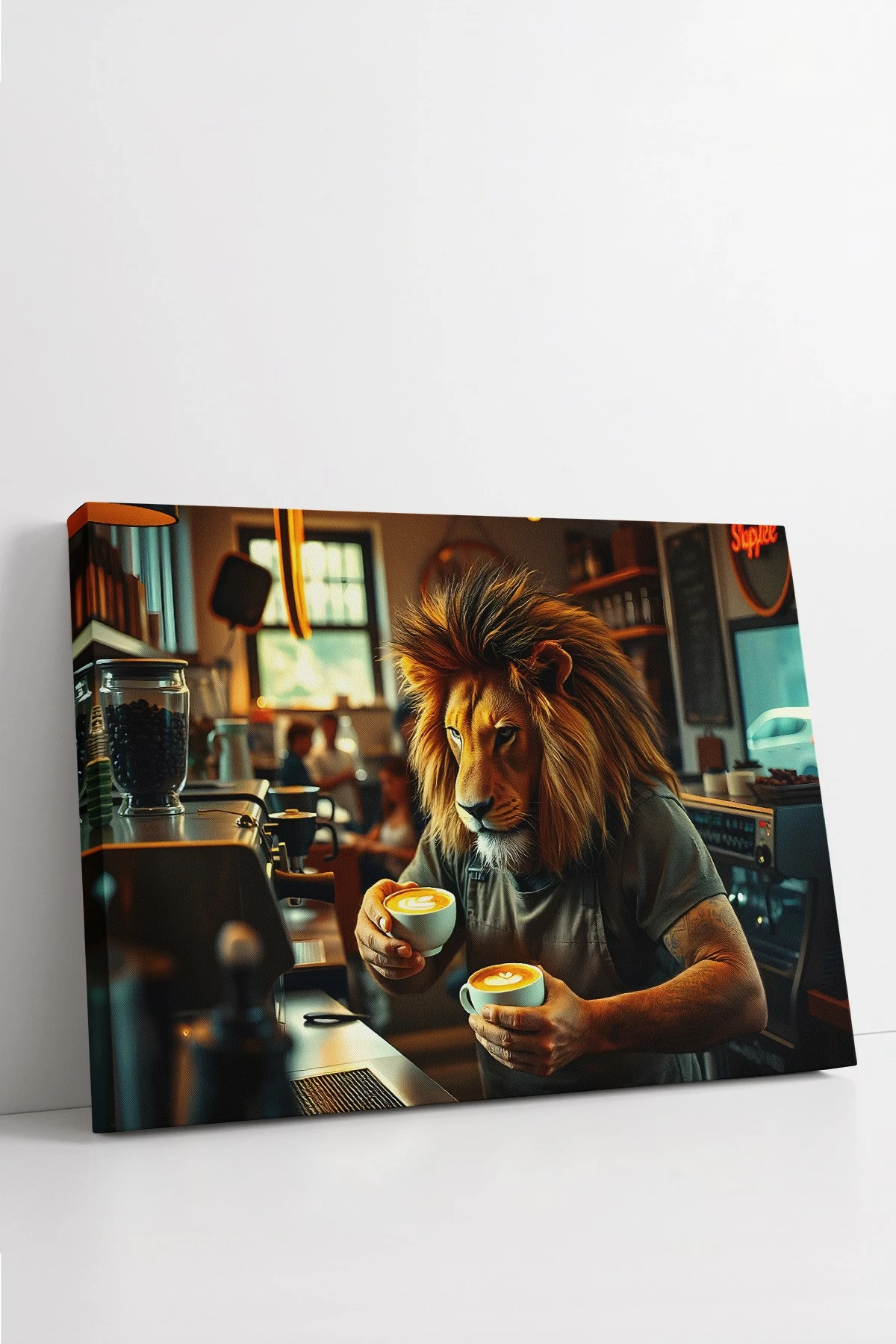 Pikturë dekorative në kanavacë, shumëngjyrëshe, Ersyaıhyvn20, 50x70cm