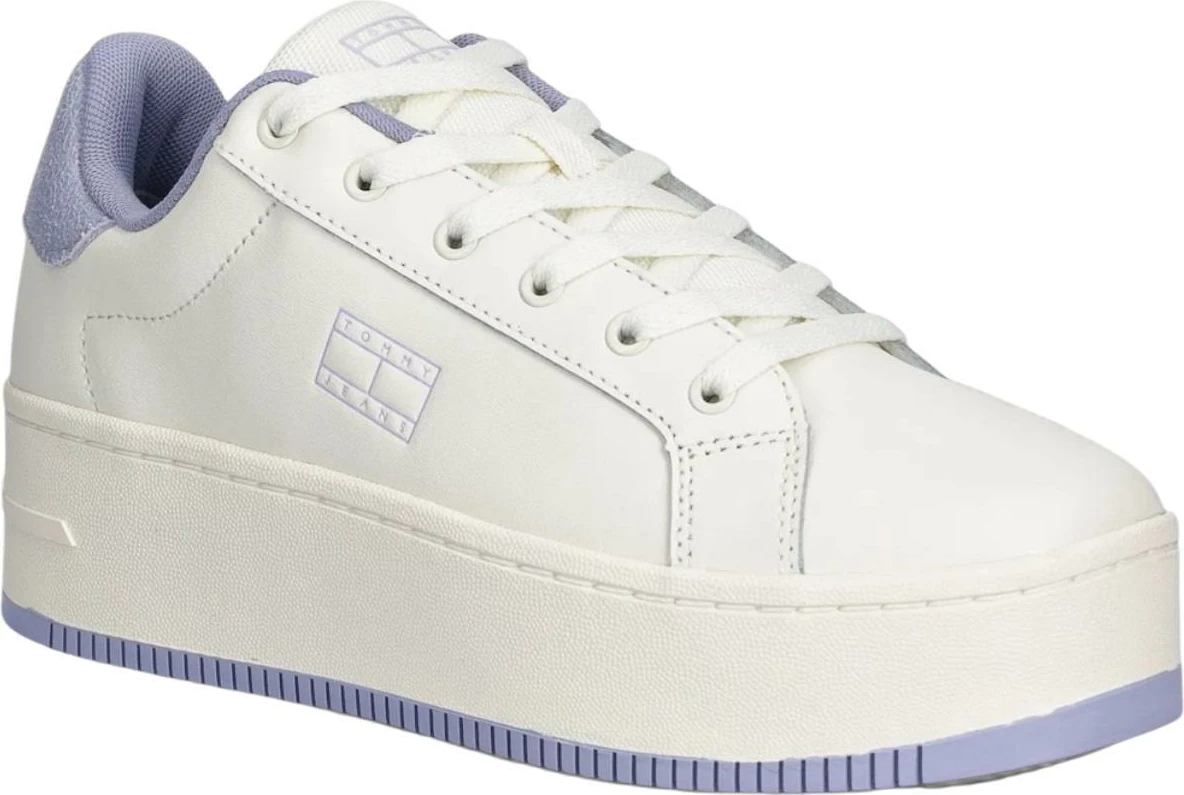 Atlete për femra Tommy Hilfiger Jeans EN0EN02918, të bardha-vjollcë [Madhësia: 39]