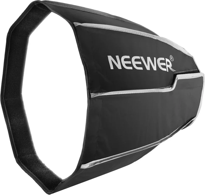 Softbox oktagonal Neewer NS4P 50 cm me NEEWER Mount, me difuzor, rrjetë honeycomb dhe çantë