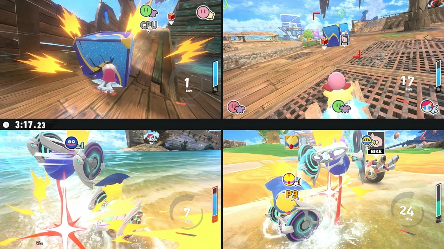 Video lojë Nintendo Kirby Air Riders për Nintendo Switch 2, PEGI 7