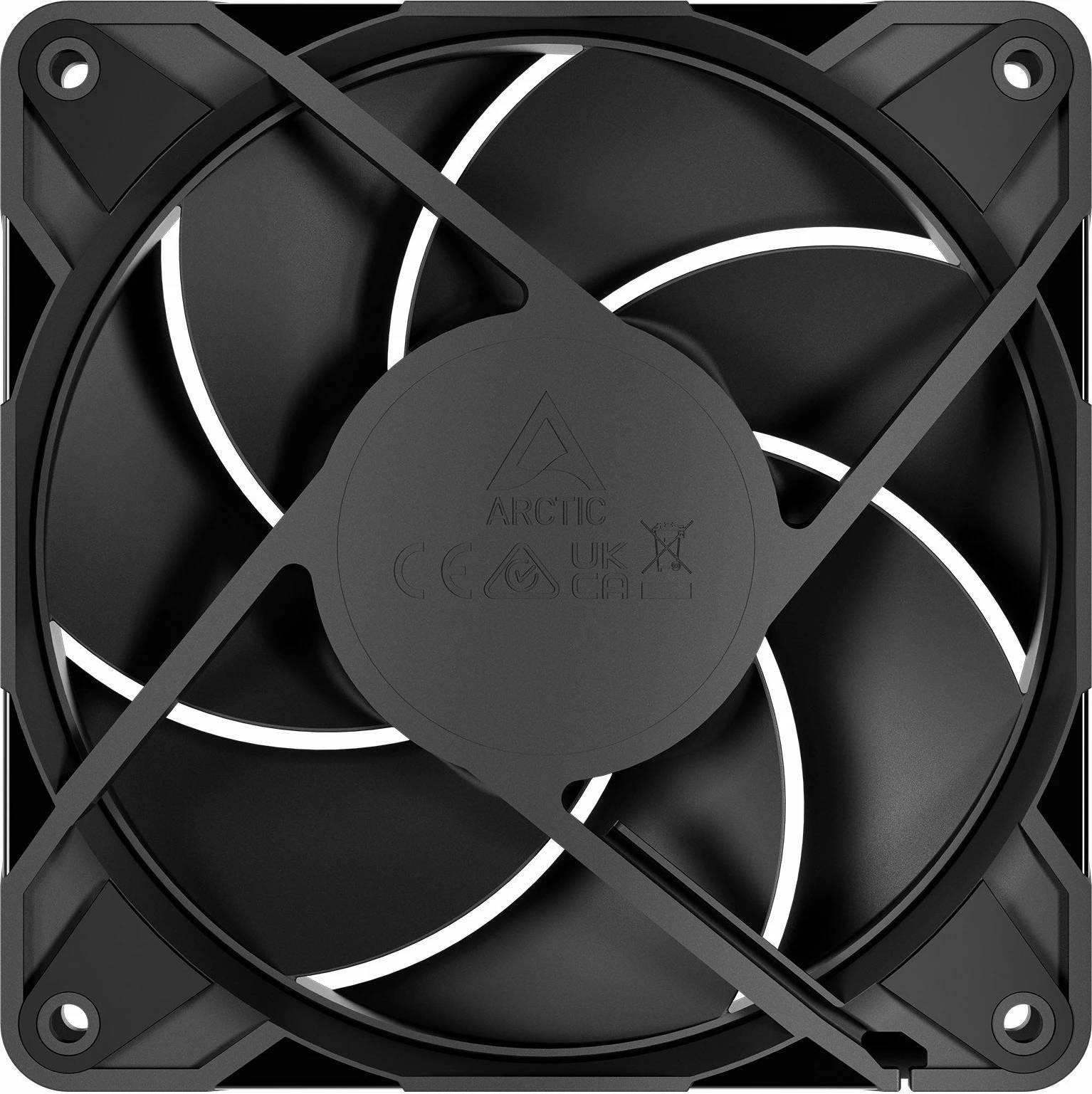 Ventilator PC Arctic P12 Pro PST ACFAN00306A 120mm 3000rpm 4-pin PWM, i zi, 1 copë