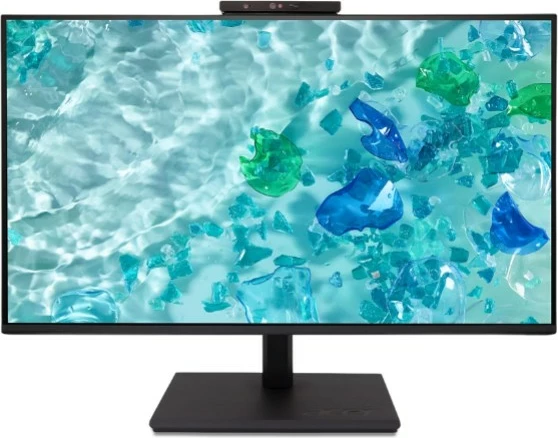 Monitor Acer Vero B247YD6bmiprczx 24 inç, Full HD, HDMI, DP, USB, Kamerë, i zi