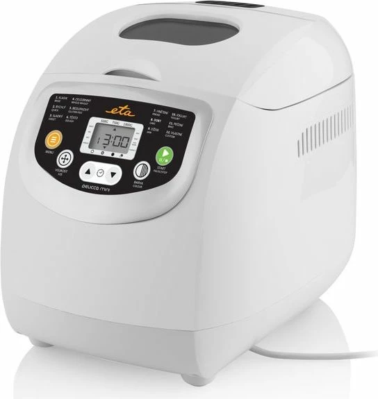Pjekëse buke ETA Delicca Mini 1 kg 600 W 12 programe e bardhë