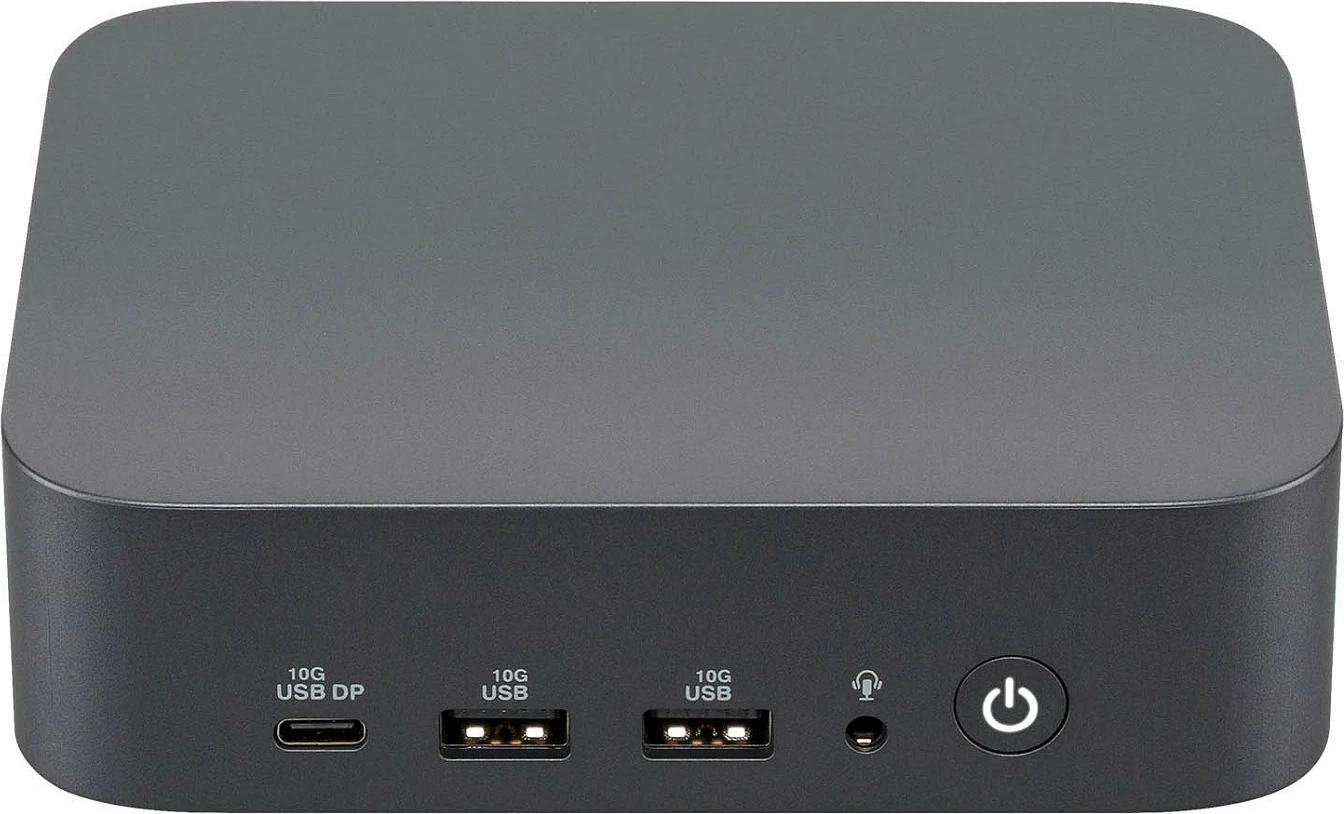 Mini kompjuter barebone ASUS VM31-BER540MN2, Ryzen 5, 8GB RAM, pa storage, DOS, gri