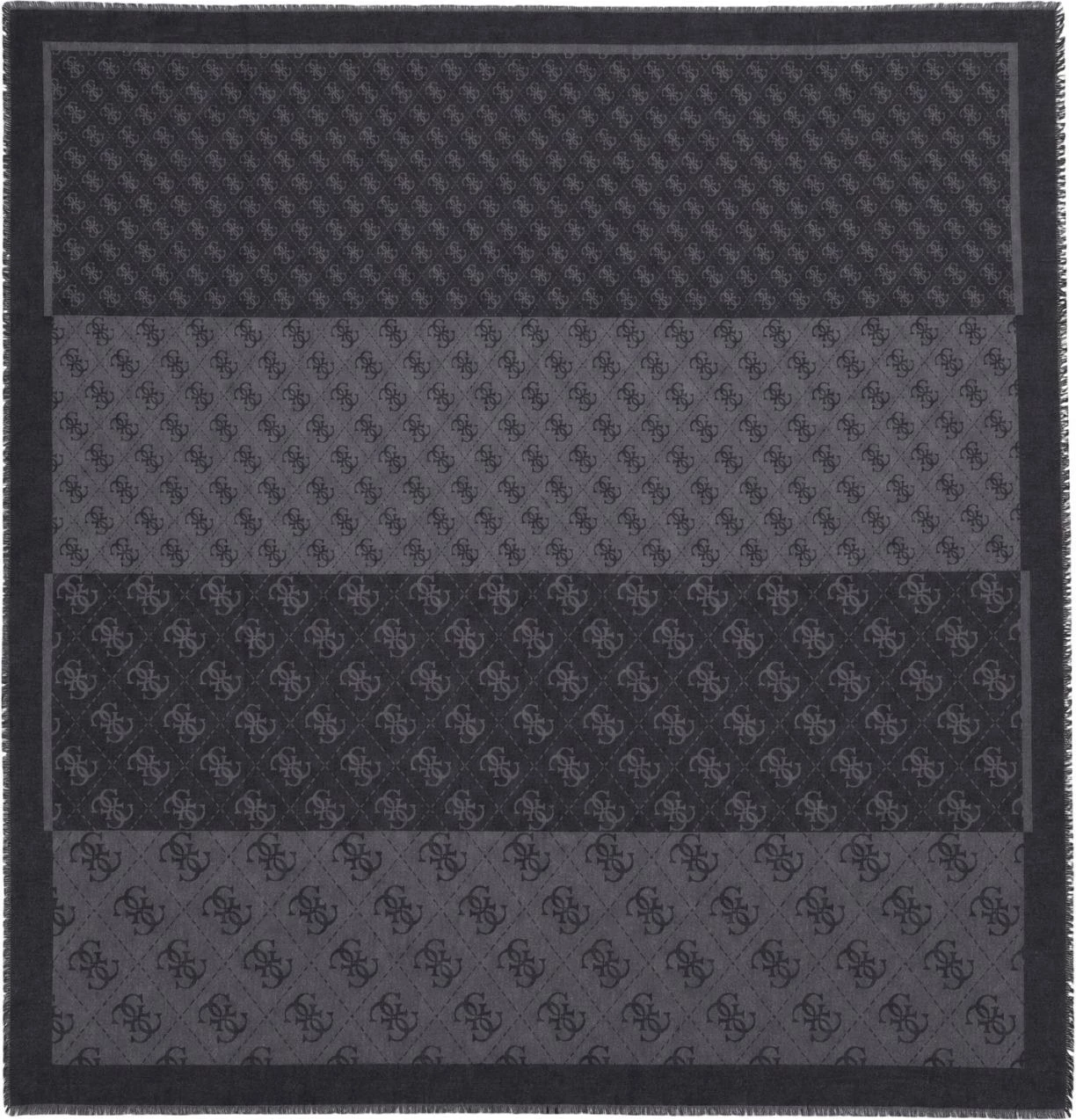 Shall për femra Guess Lindsey Jacquard AW5526 VIS03, antracit