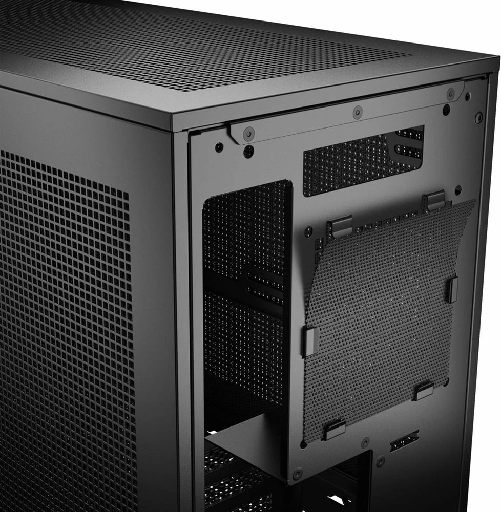 Kasë Sharkoon Rebel C20 ITX, mini-tower, metal, e zezë