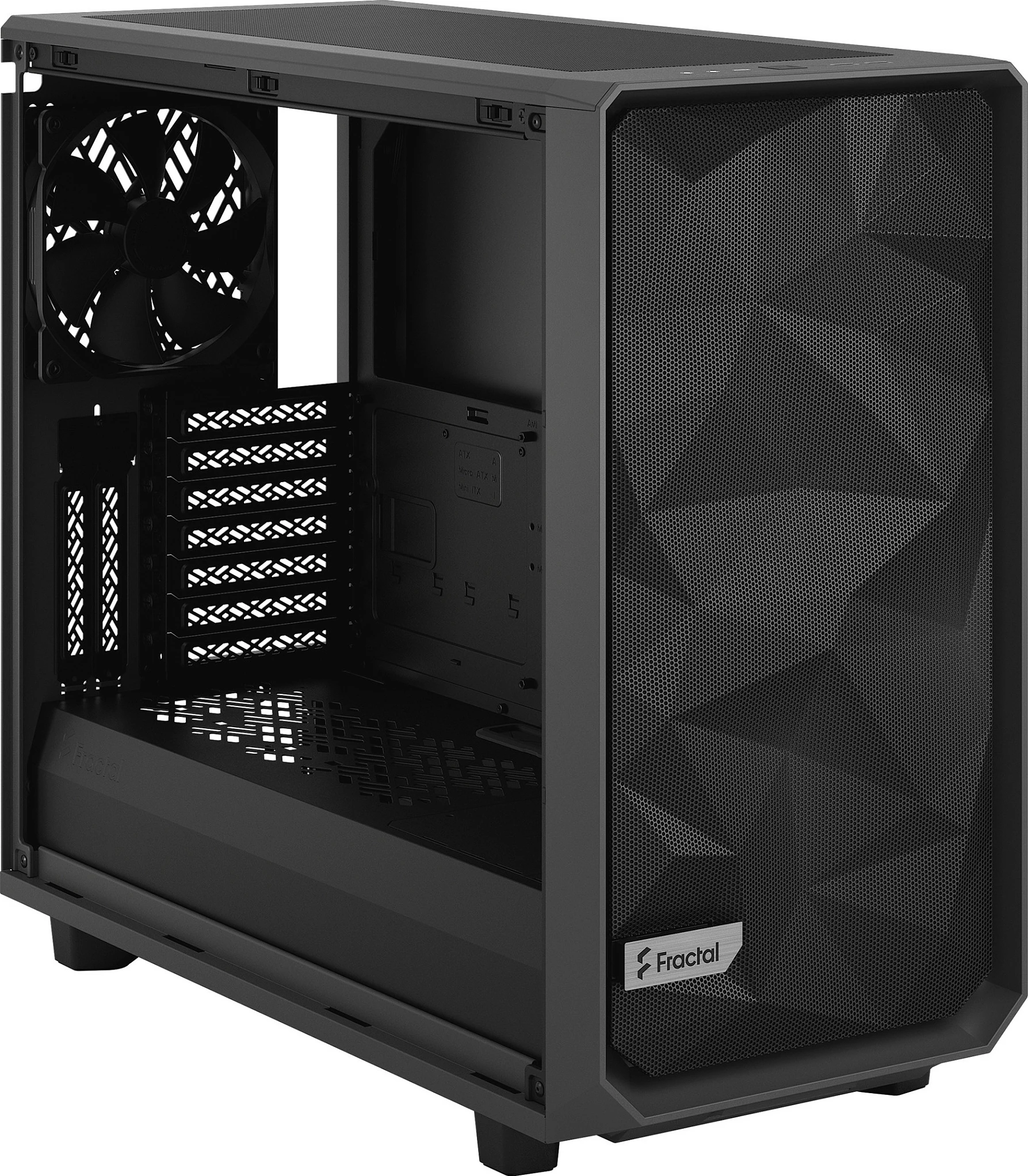 Kasë Fractal Design Meshify 2, Tower, Tempered Glass Light Tint, Gri