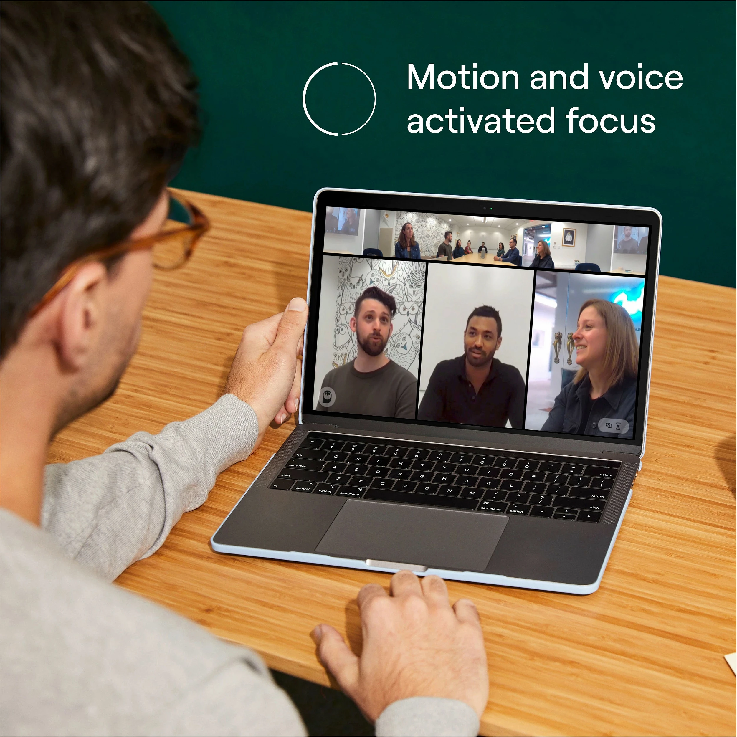 Sistem video-konference Owl Labs Meeting Owl 3, 360°, Full HD 1080p, Bluetooth/Wi‑Fi, gri