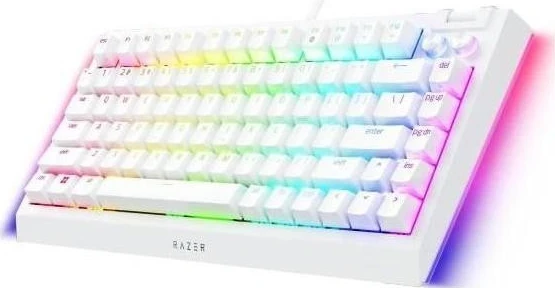 Tastierë Razer BlackWidow V4, 75%US, e bardhë