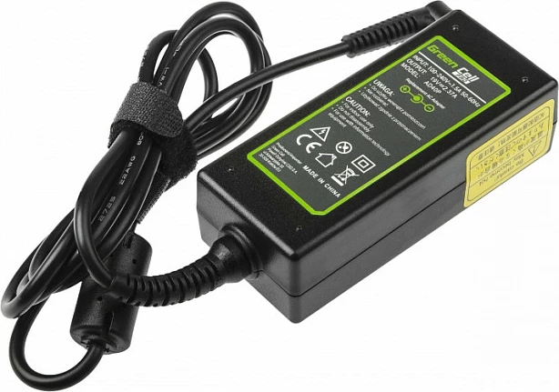Adapter rryme për laptop Green Cell PRO 45W 19V 2.37A, për Asus R540/X200/X201E/X202E VivoBook F201E/S200E ZenBook UX31A/UX32V, i zi
