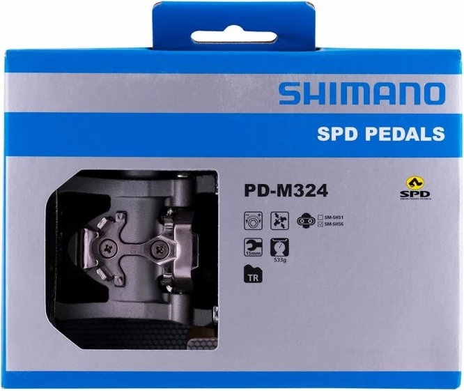 Pedale biçiklete Shimano, gri