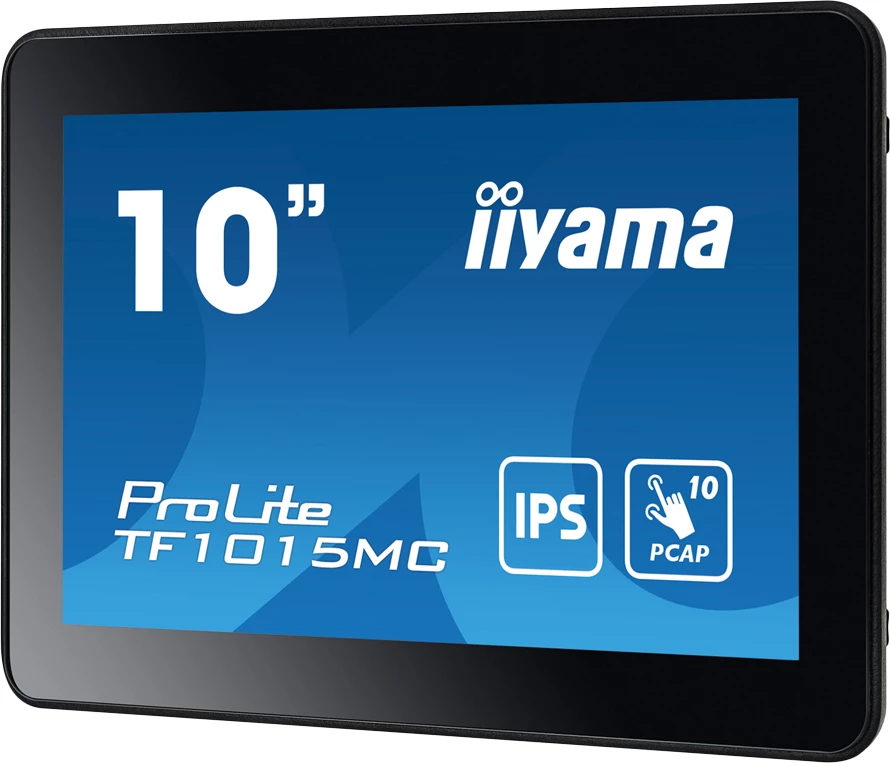 Monitor me prekje IIYAMA ProLite TF1015MC 10.1\" PCAP 10-pikësh 1280x800 IP65, i zi