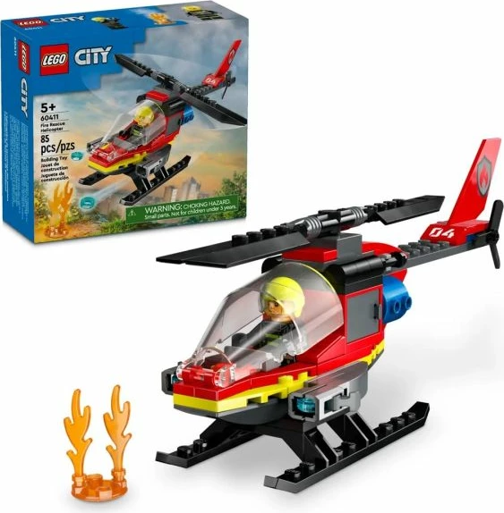 Lego helikopter zjarrfikës, fëmijë