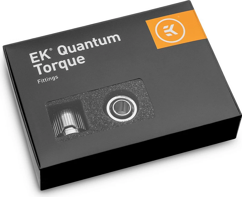 Fitinga kompresioni EK Water Blocks EK-Quantum Torque STC 10/13, 6 copë, argjendtë