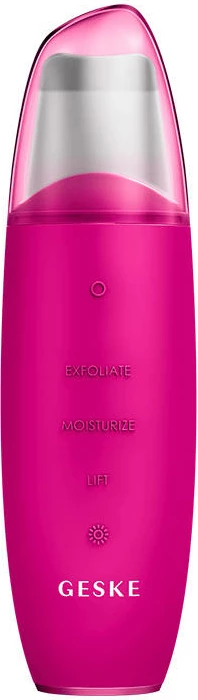 Scrubber lëkure & heqës pika të zeza Geske GK000044MG01, 9-në-1, me aplikacion, Magenta