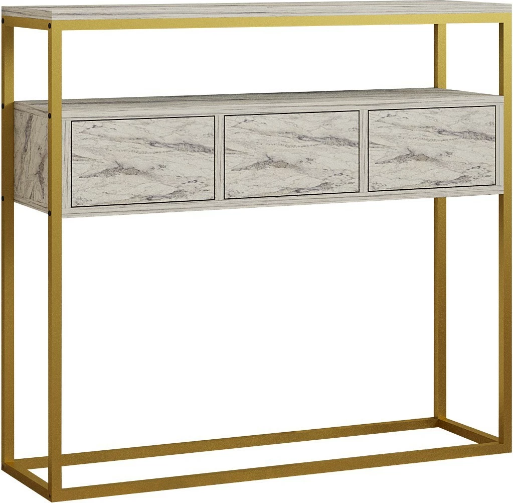 Konsol Hanah Home, ngjyrë Freesia Marble