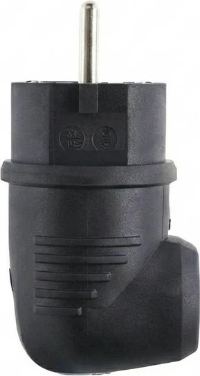 Prizë këndore ABL 100000040, SCHUKO/FR-BE, IP44, e zezë