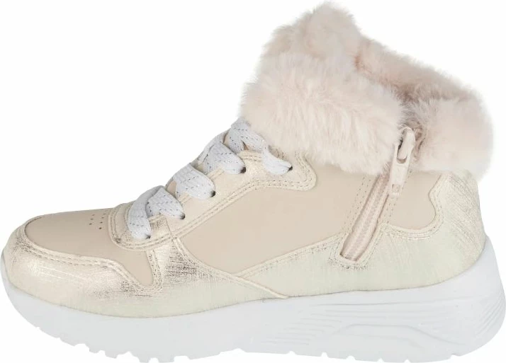 Atlete fëmijë Skechers, bezhë