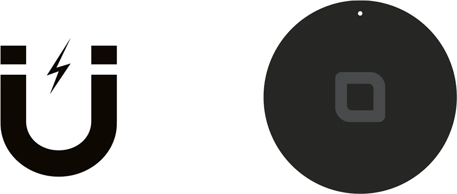 Mbështjellës magnetik për celular SBS TESUNSUPMAGK, për ventilator të makinës, MagSafe, i zi