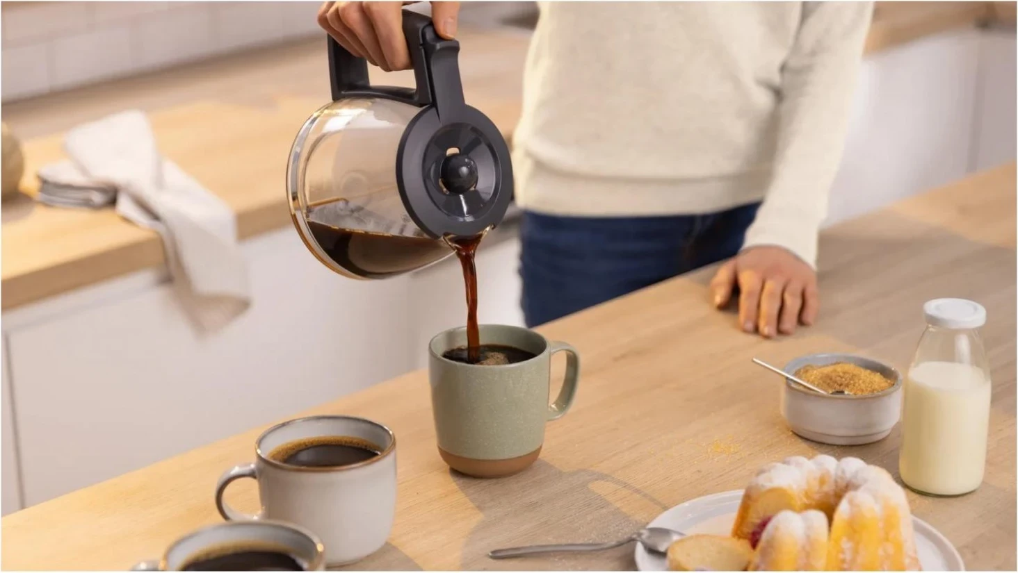 Aparat kafeje Bosch TKA3M13, 1000W, 15 filxhanë, i bardhë