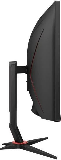 Monitor gaming, AOC, CU34G2XP/BK, 34" ultrawide i lakuar, WQHD 3440x1440, 180 Hz, 1 ms GtG, i zi