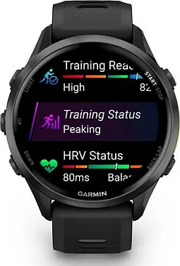 Smartwatch Garmin Forerunner 970, AMOLED 1.4", GPS, Wi‑Fi, 56 g, i zi