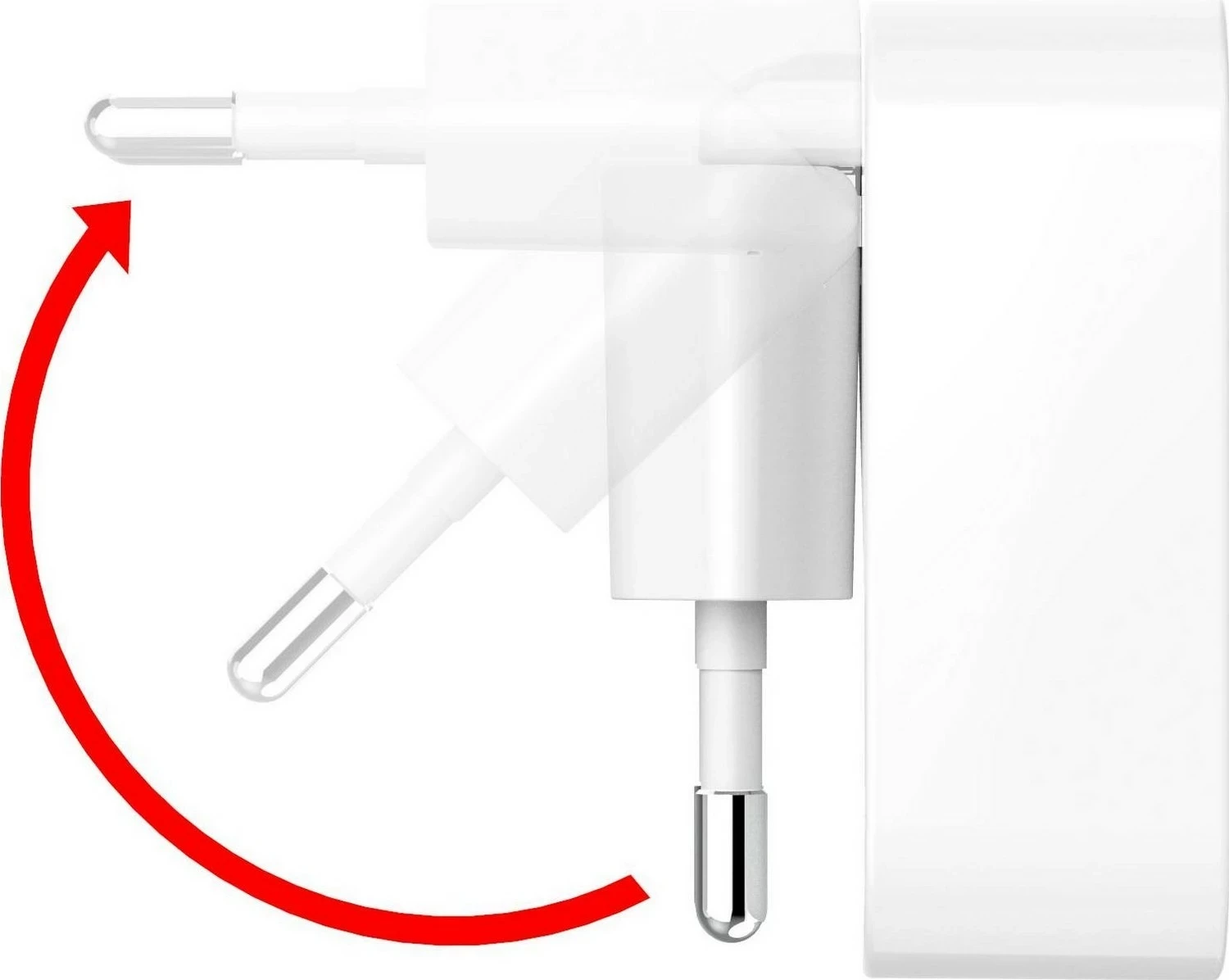 Karikues Hama 30W GaN, 1x USB-C, i bardhë, palueshëm