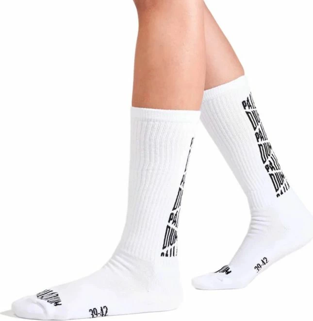 Çorape Palladium për meshkuj dhe femra, të bardha