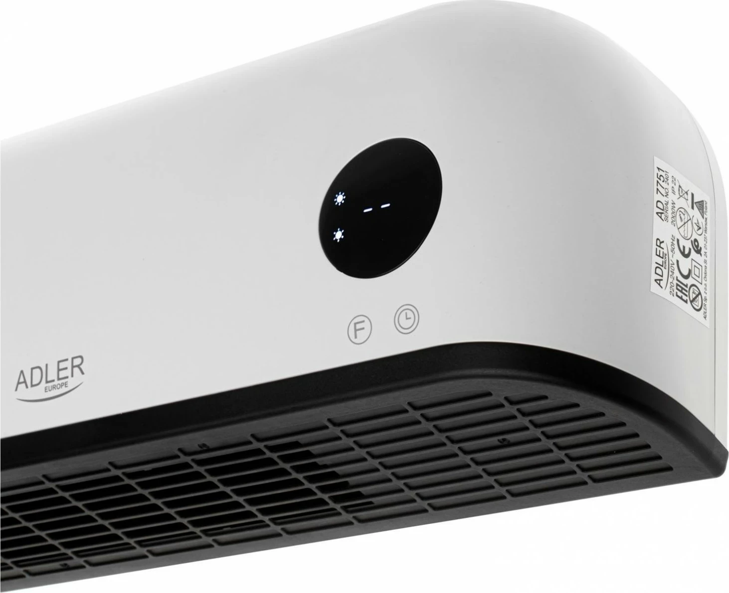 Pajisje klimatike Adler AD 7751, 2000W, e bardhë