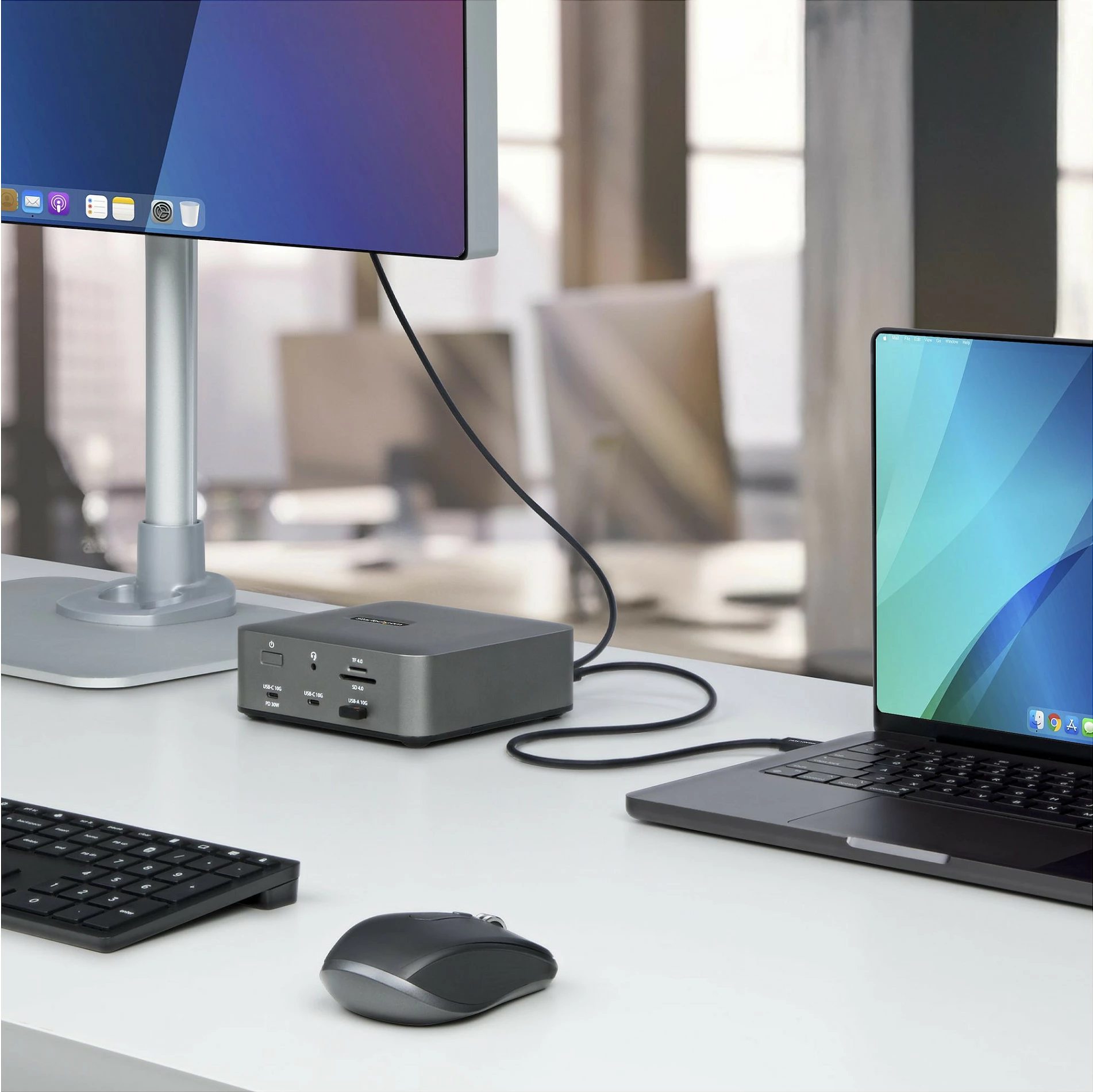 Kabllo Thunderbolt 5 StarTech, 1m, 80Gbps, USB-C, PD 240W, i zi