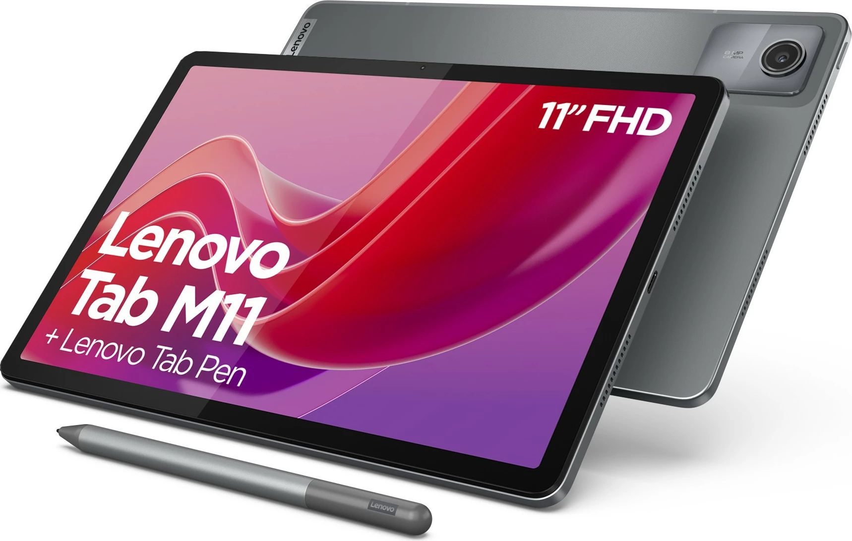 Tablet Lenovo Tab M11 4GB 128GB WiFi me Pen, luna grey