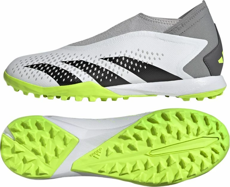 Atlete për futboll adidas Predator Accuracy.3 për meshkuj, të bardha