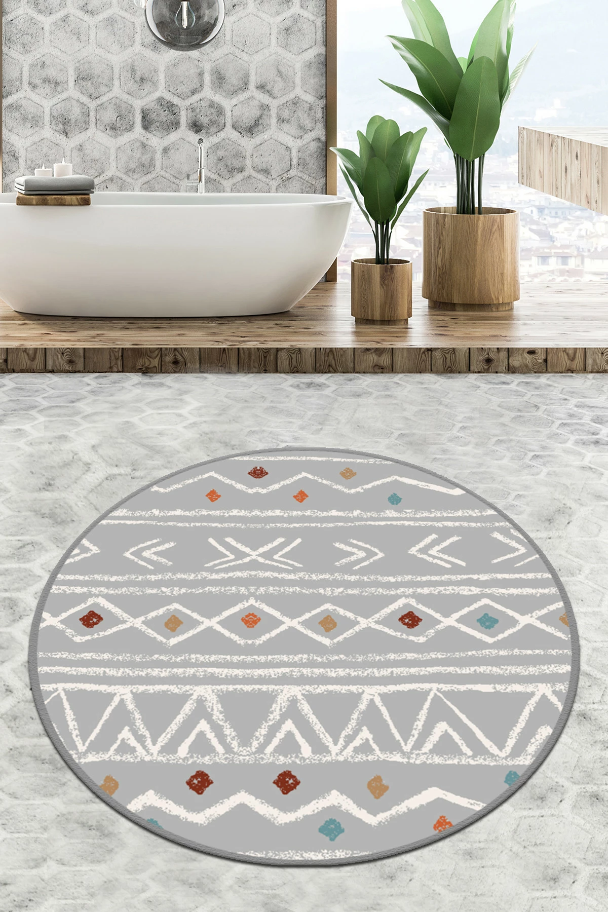 Tapet banje Mijölnir, Ballocco Circle Djt 80, shumëngjyrësh