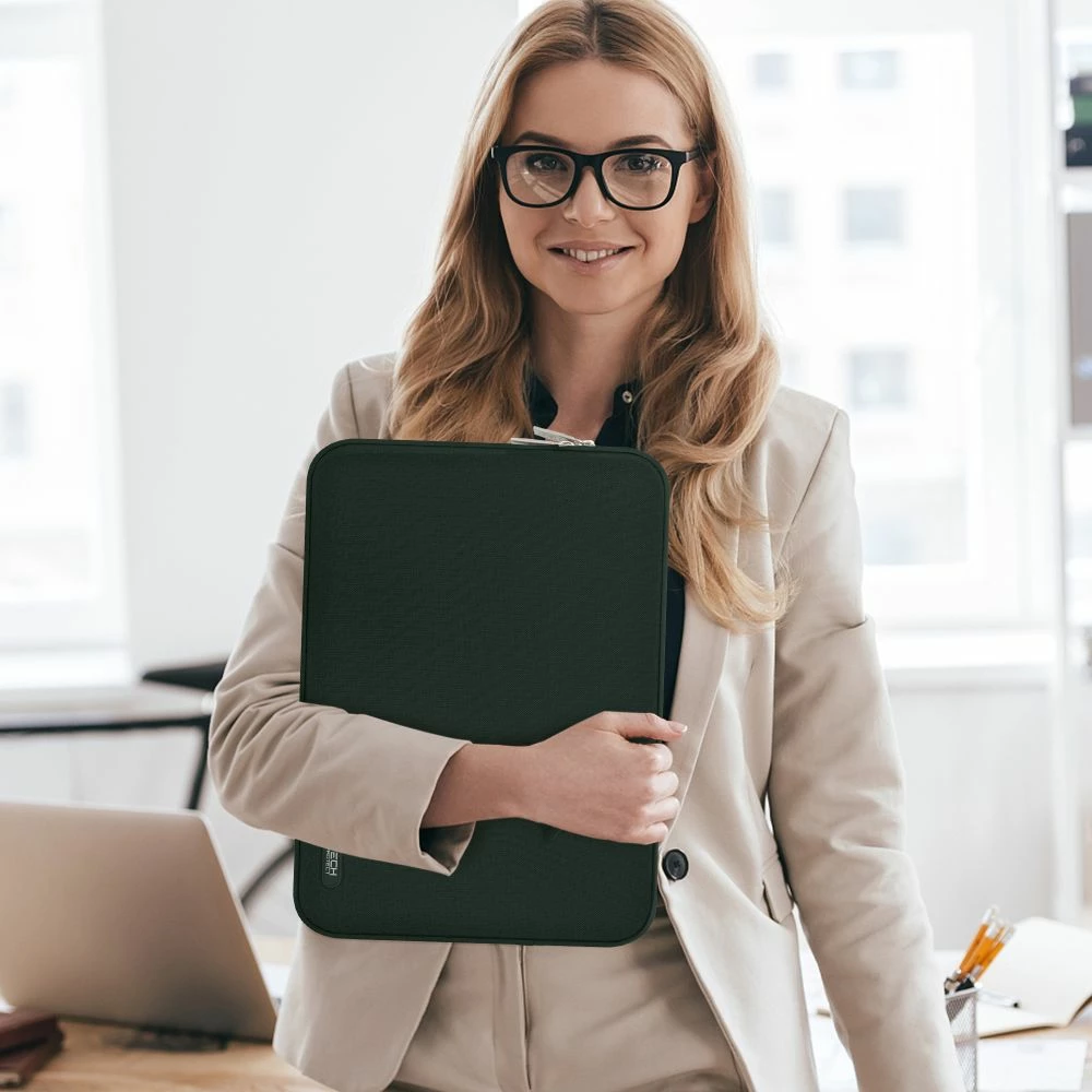 Mbështjellës laptopi Tech-Protect Sleevy 15-16, i gjelbër
