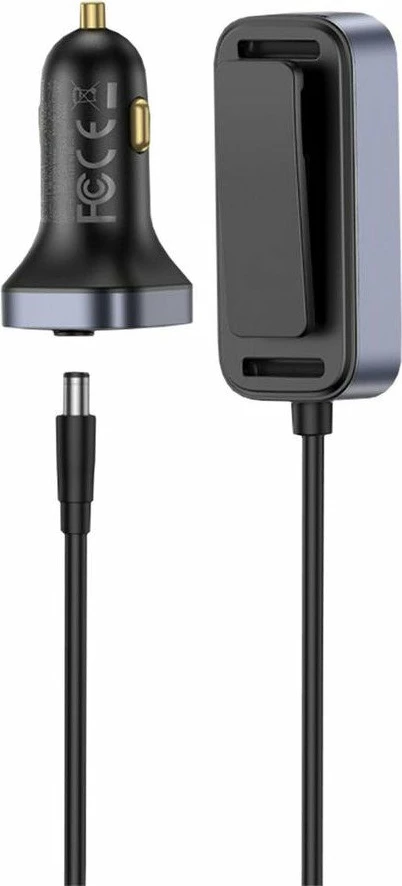 Karikues për veturë Baseus BackseatPal L1 110W, 3x USB-A + 3x USB-C, kabllo zgjatëse 1.5 m, i zi