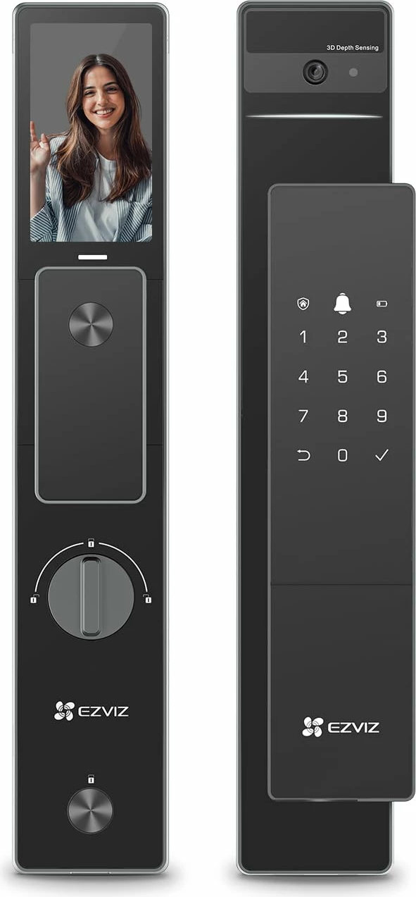 Bravë Smart me Njohje të Fytyrës EZVIZ DL50FVS