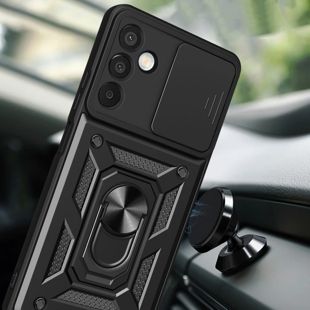 Mbështjellës Tech-Protect CamShield Pro për Samsung Galaxy M15 5G, i zi