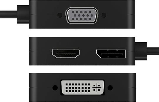 Adapter USB-C ICY BOX IB-DK1104-C, 4K, i zi