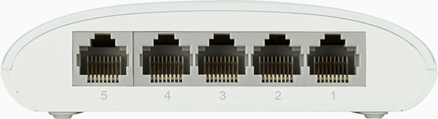 Switch D-Link DGS-1005D, i bardhë