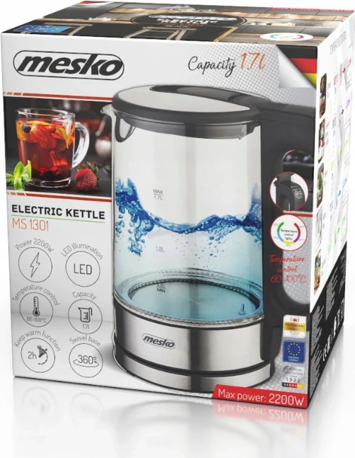 Ibrik elektrik Adler MS 1301B, i zi