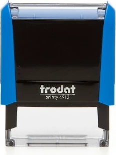 Stampë Trodat Printy 4912, 47x18mm, e zezë/blu