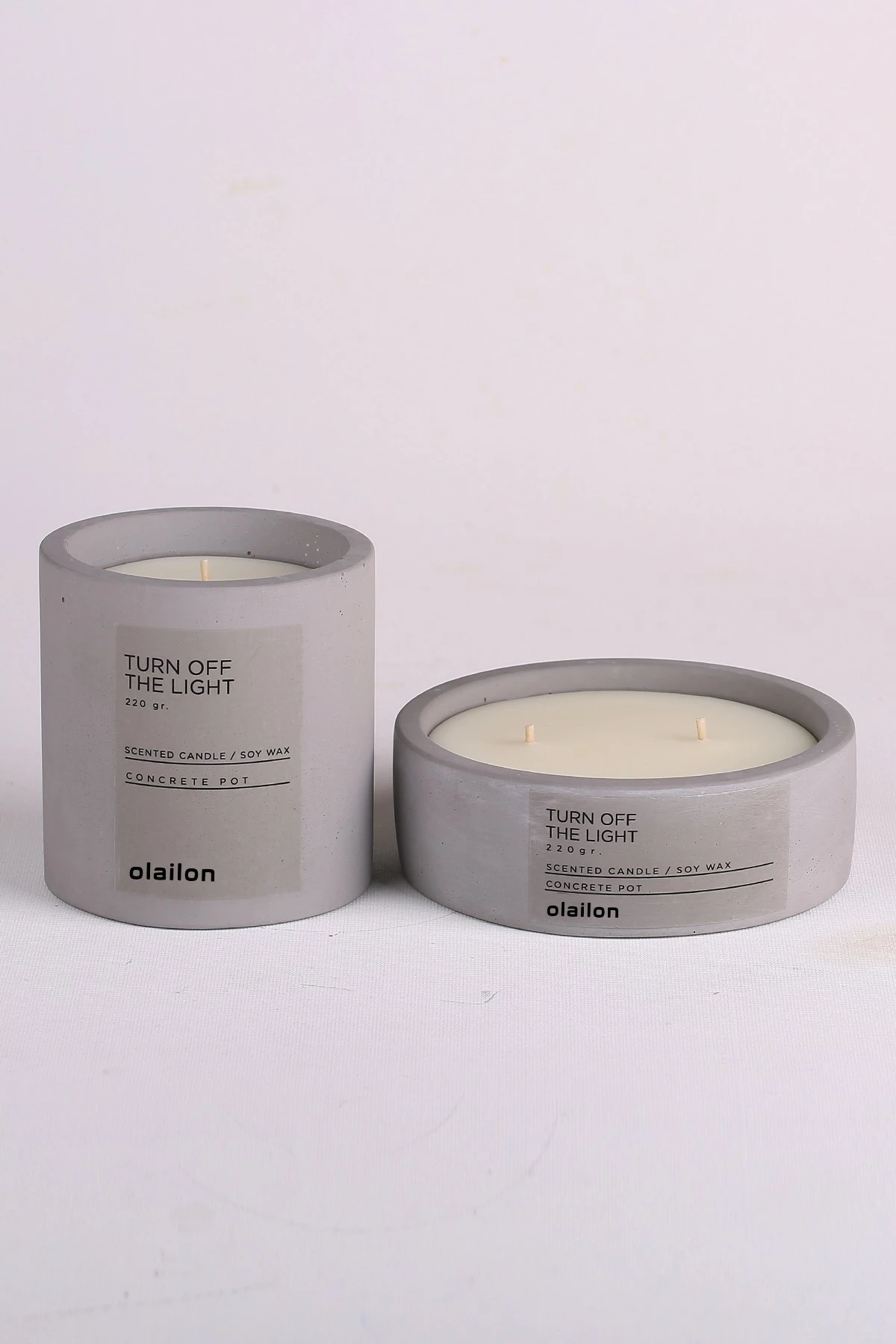 Set qirinjsh (2 copë), Aberto Design, Turn Off The Light