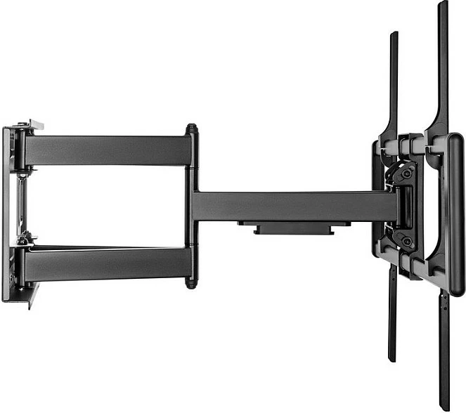 Mbajtëse muri për TV VALUE, fleksibël 60-120", deri 120 kg, VESA 900x600, e zezë