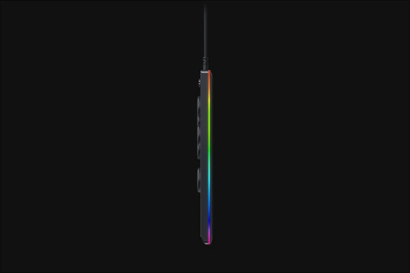 Kontroller lojërash Razer Kitsune për Playstation 5/PC, i zi, me drita RGB