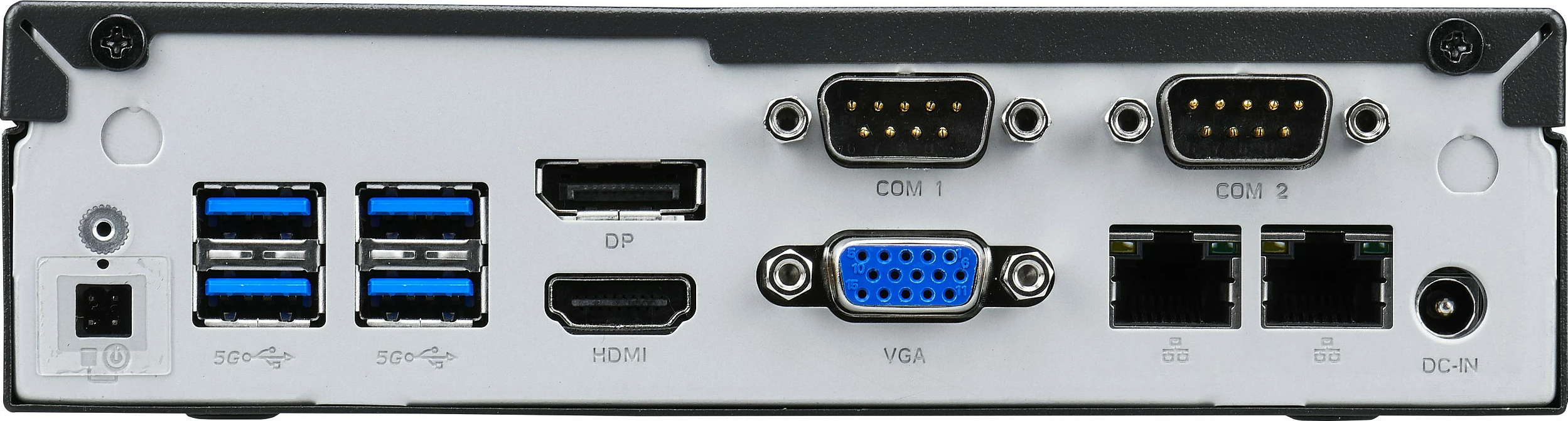 Mini PC Barebone Shuttle DL40N, Intel N150, 1.35L, pasiv, 2x LAN, DisplayPort, VESA, i zi