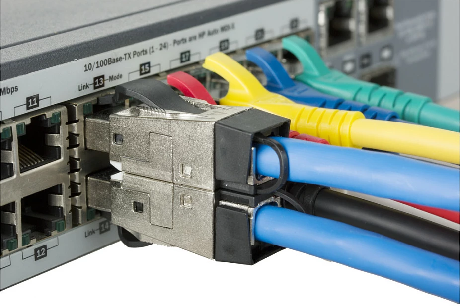 Konektor RJ45 METZ CONNECT 40G Field Plug Pro, Cat 8.1, paketë 10 copë, blu