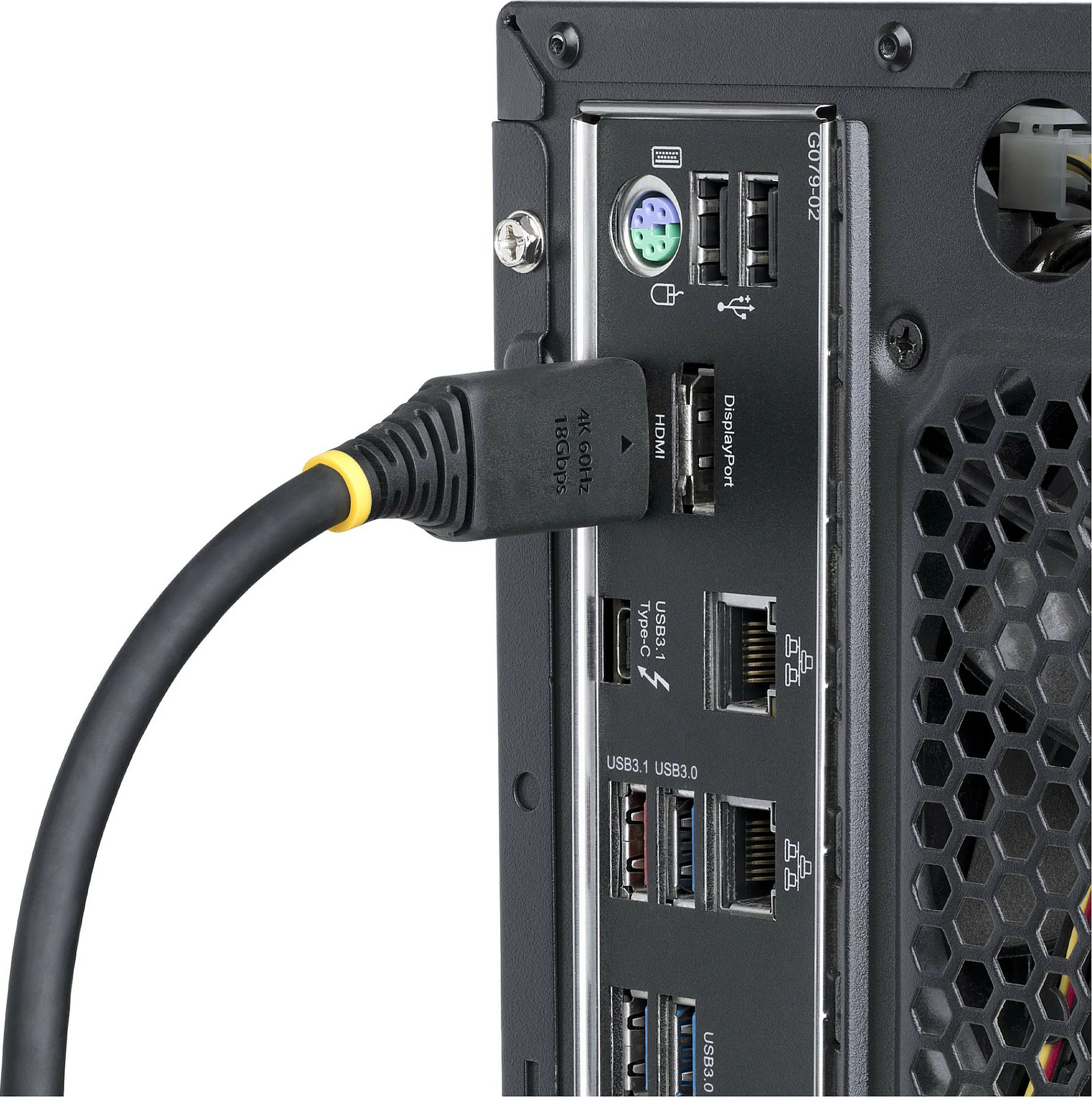 Kabllo HDMI StarTech 0.5m, High Speed 4K 60Hz, 18Gbps, HDR10/ARC, e zezë